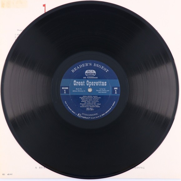 Reader's Digest Treasury Of Great Operettas 1960 9x LP Record Box Set – RD-40 M - Picture 7 of 16